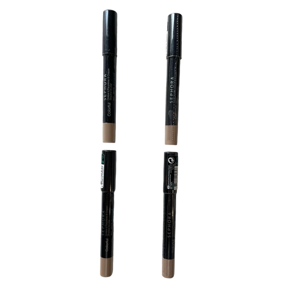 Sephora Colorful Shadow And Liner Pencil Crayon 35 Cafe Au Lait Sealed Set Of 4